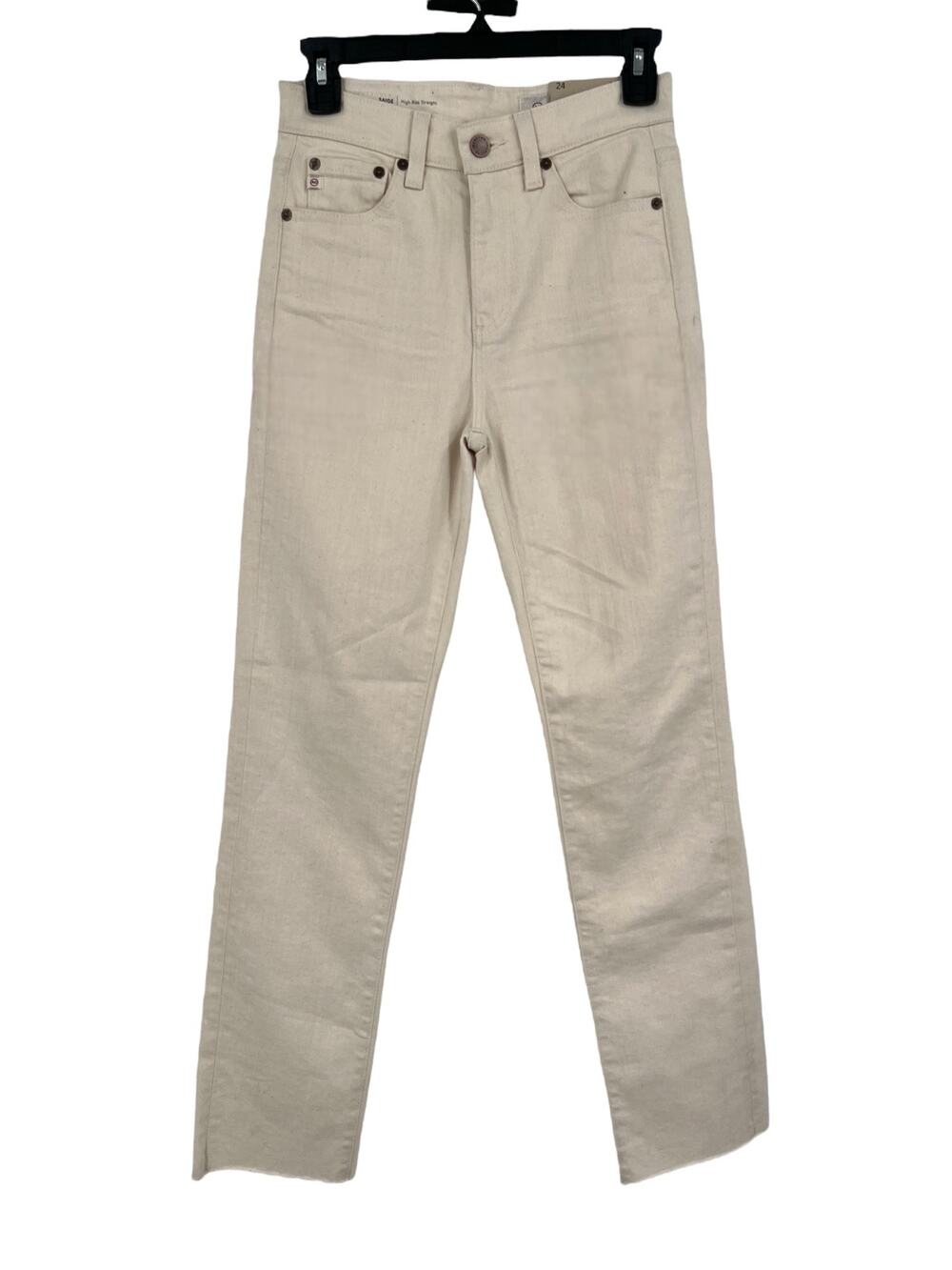 AG Adriano Goldschmied Jeans Saige AG-ED™ high rise straight leg denim size 24